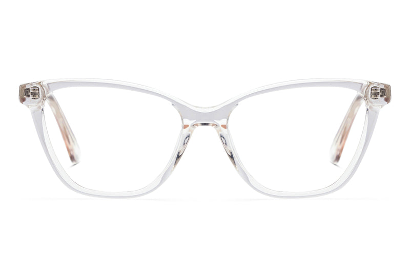 Roxy | Clear Cat Eye Glasses