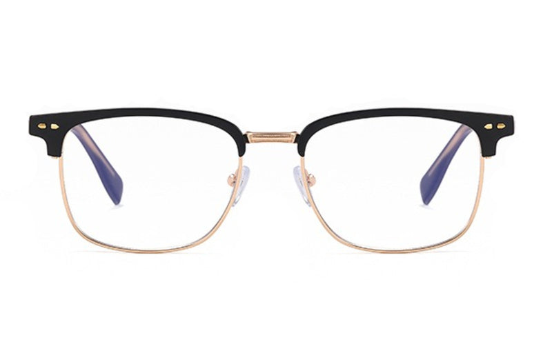 Clubmaster | Blue Light Browline Glasses