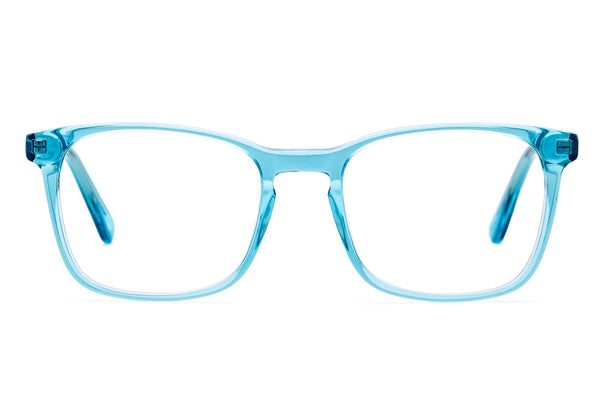 River | Square Clear Glasses