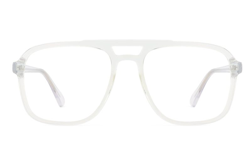 Major | Clear Pilot Premium Glasses