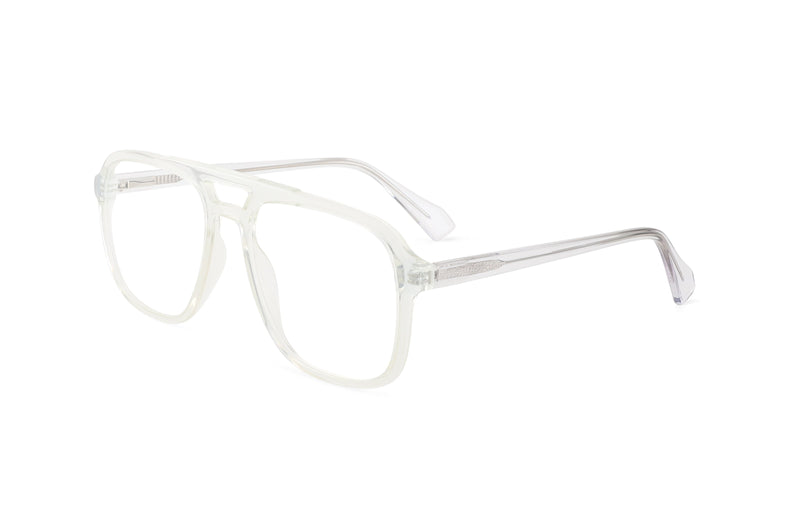 Major | Clear Pilot Premium Glasses