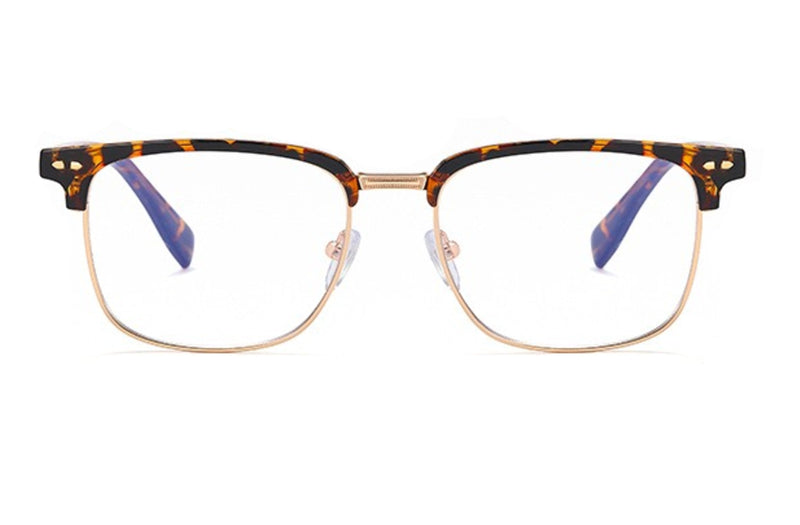 Clubmaster | Blue Light Browline Glasses