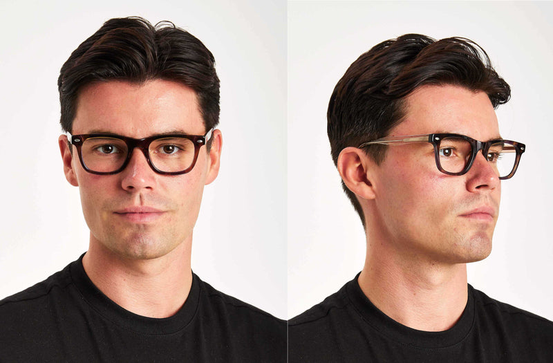 Dapper | Square Wayfarer Premium Glasses