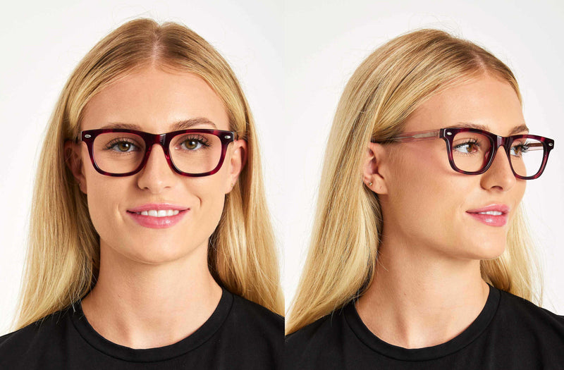 Dapper | Square Wayfarer Premium Glasses