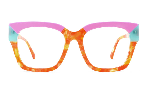 Flavour | Square Colourful Premium Glasses