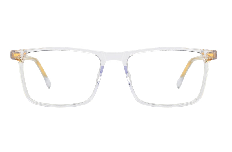 Kai | Clear Rectangle Premium Glasses