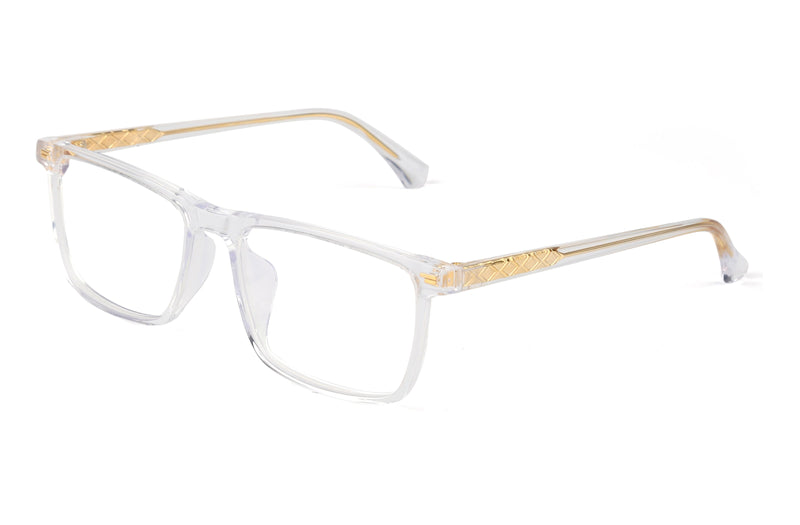 Kai | Clear Rectangle Premium Glasses