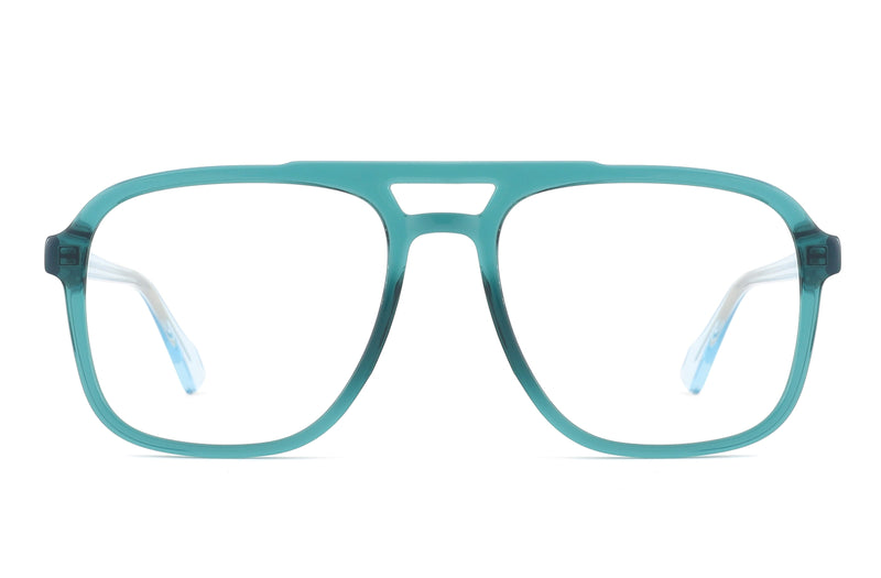 Major | Clear Pilot Premium Glasses